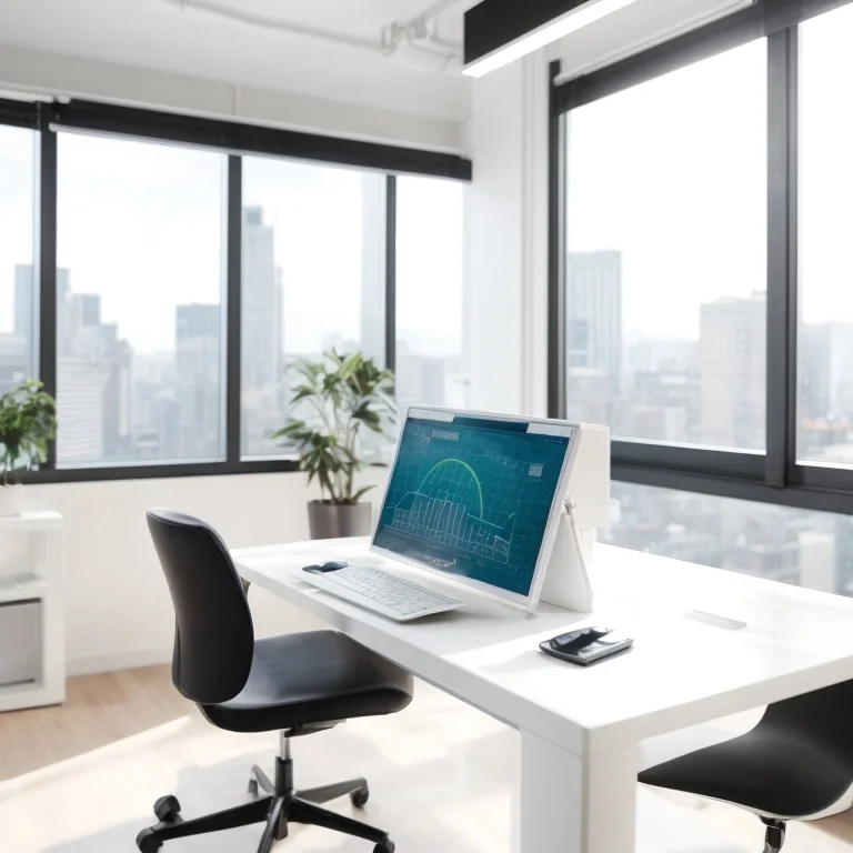 Smart Desk verbunden mit Kalender-App